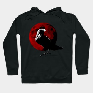 Blood Moon Raven Hoodie